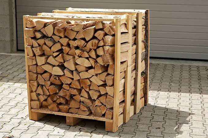 Palette de bois de chauffage, unité de mesure